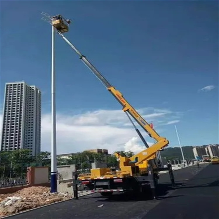 福山镇维修路灯的曲臂升降车出租